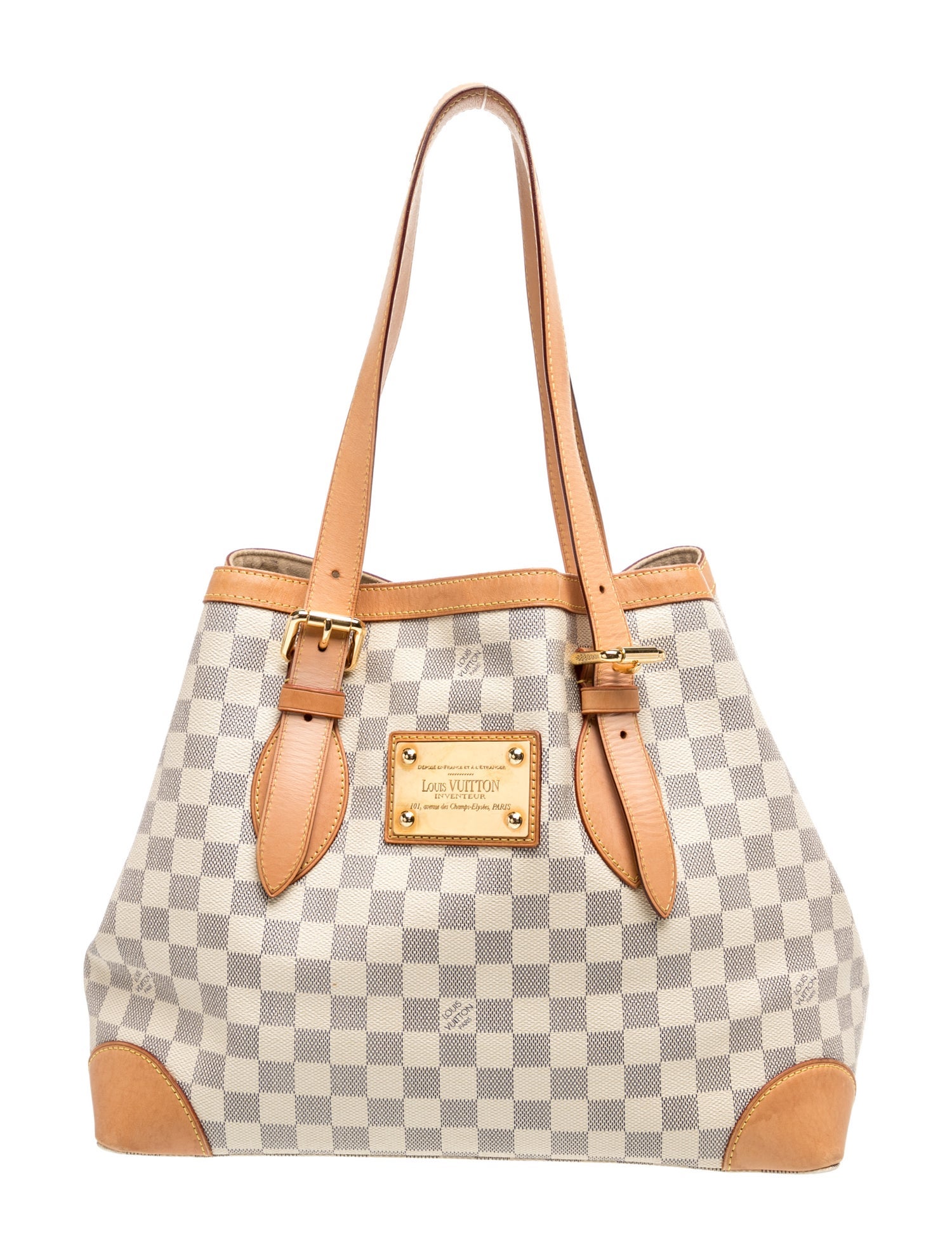 Damier Azur Hampstead MM Vintage