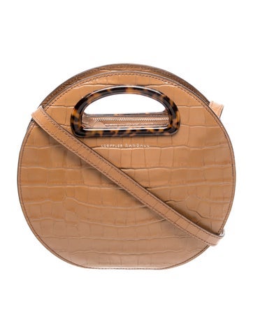 Loeffler Randall Leather Top Handle Bag