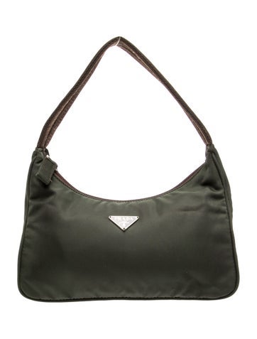 Tessuto Nylon Top Handle Bag