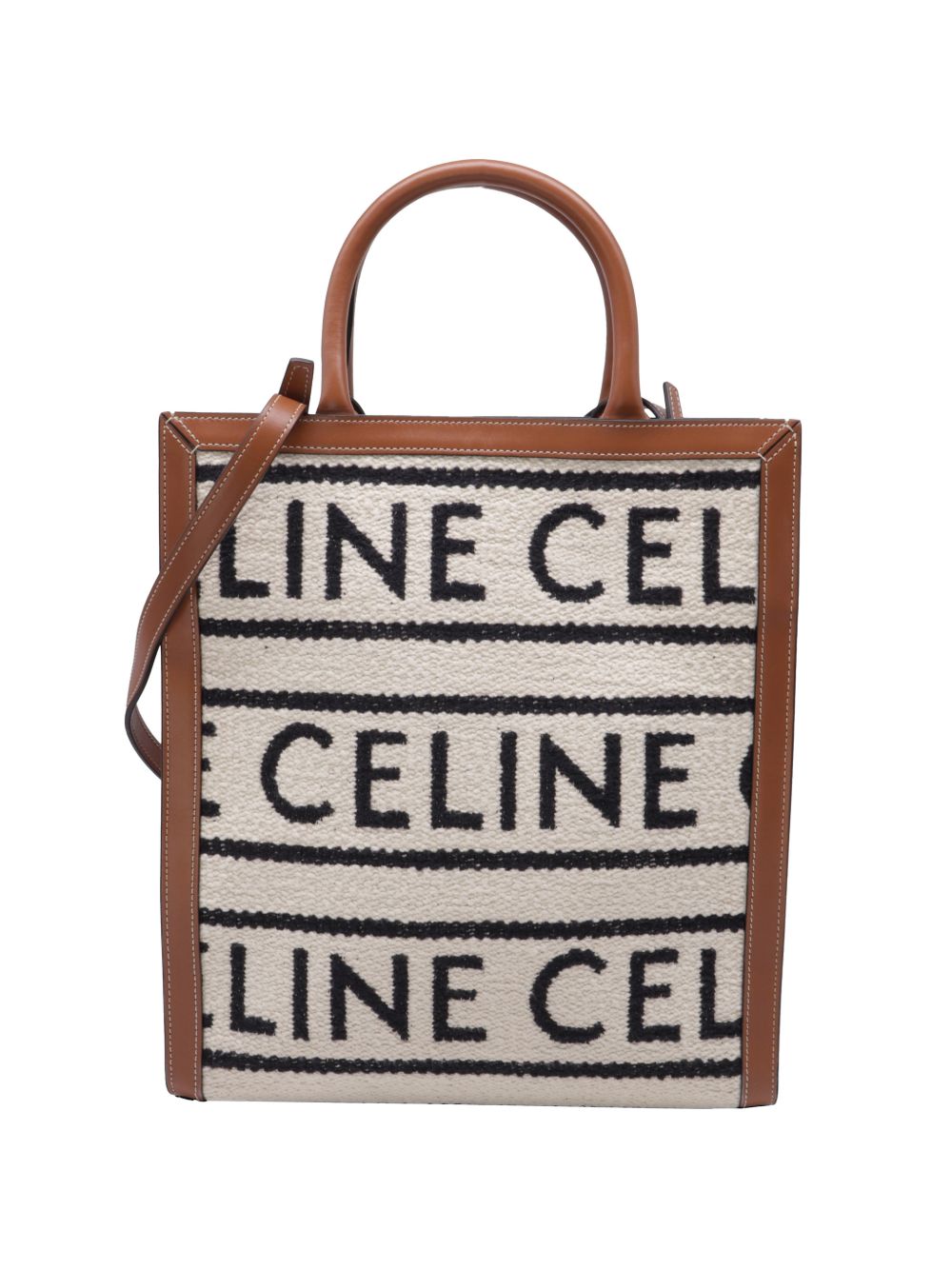 Cabas logo-print tote bag