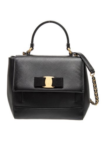 Ferragamo Leather Shoulder Bag
