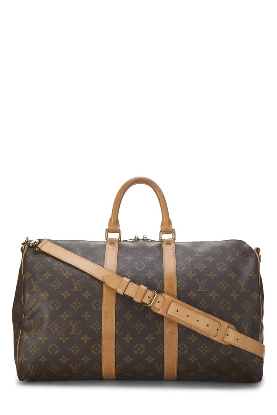 Monogram Canvas Keepall Bandouliere 45