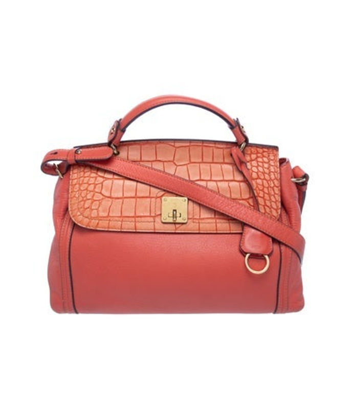 MCM Leather Shoulder Bag