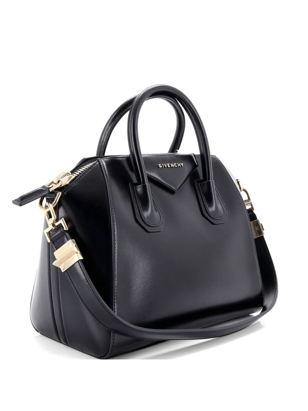 Antigona Bag Glazed Leather Small satchel