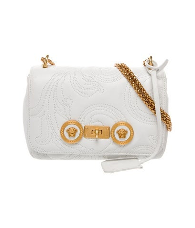 Versace Leather Shoulder Bag