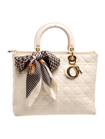 Cannage Lady Dior Large Vintage