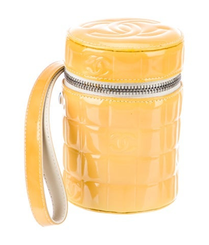 Chanel Chocolate Bar Wristlet Clutch