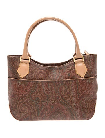 Leather Top Handle Bag