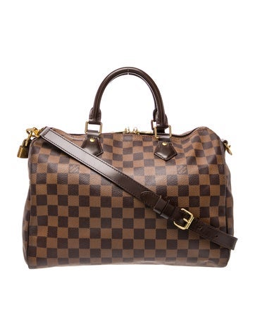 Damier Ebene Speedy Bandouliere 35