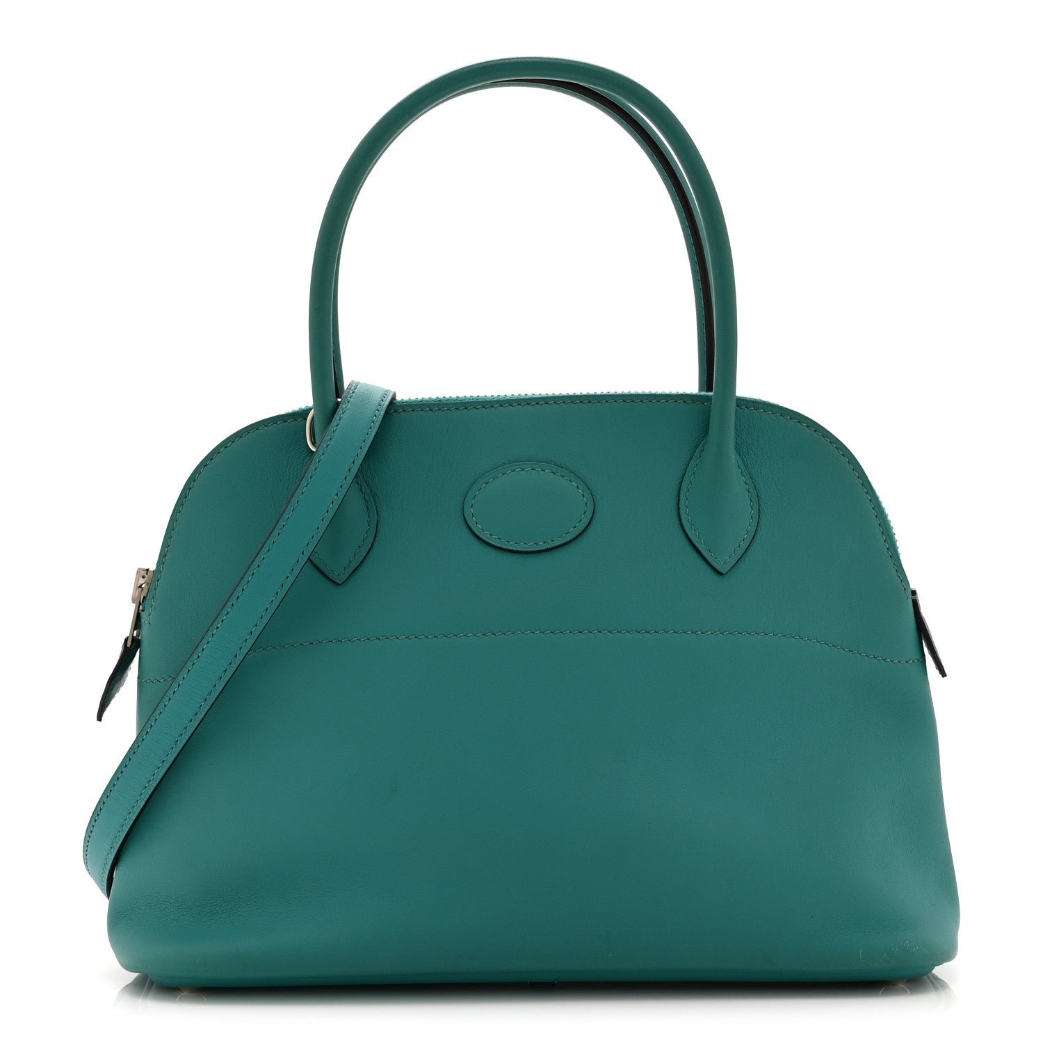 Hermes Swift Bolide 27 Bleu Paon