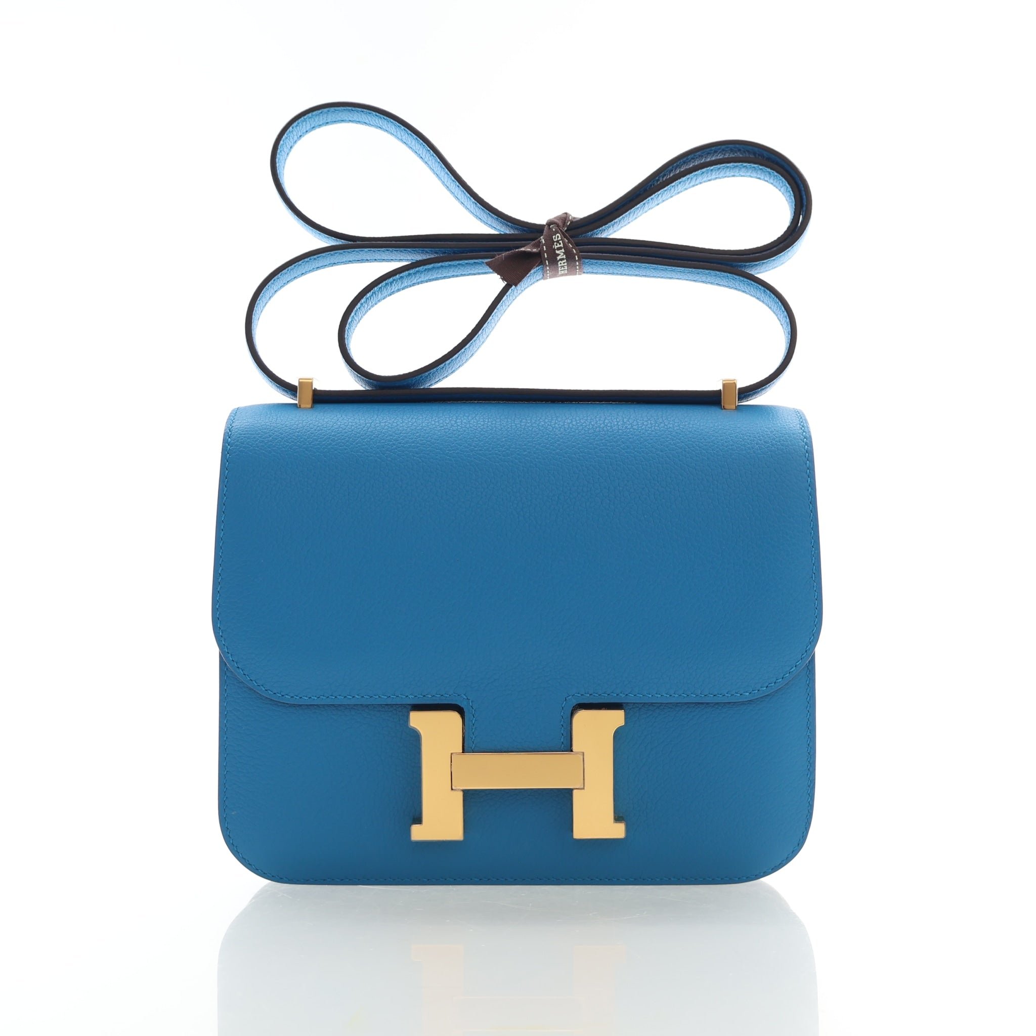 Hermes Bleu Zanzibar Evercolor Constance 18