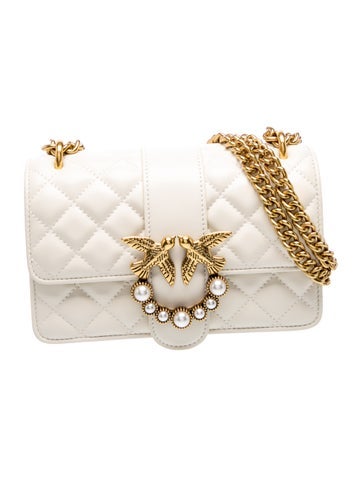 Pinko Leather Evening Bag