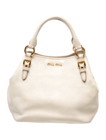 Leather Top Handle Bag