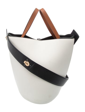 Danse Lente Leather Bucket Bag