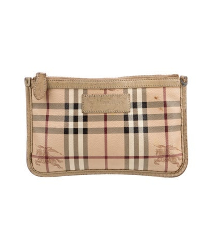 Burberry Haymarket Check Clutch
