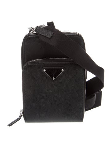 Saffiano Leather Crossbody Bag