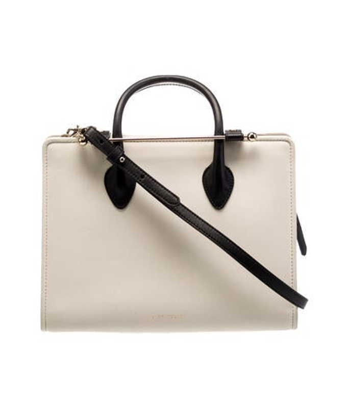 Strathberry Leather Top Handle Bag