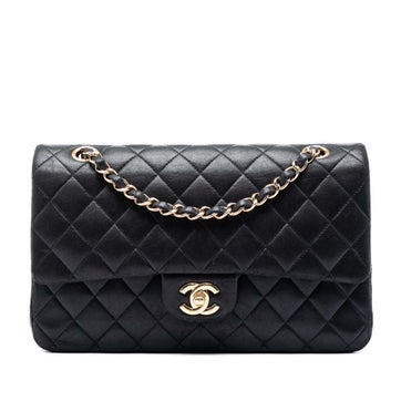 Lambskin Medium Classic Lambskin Double Flap