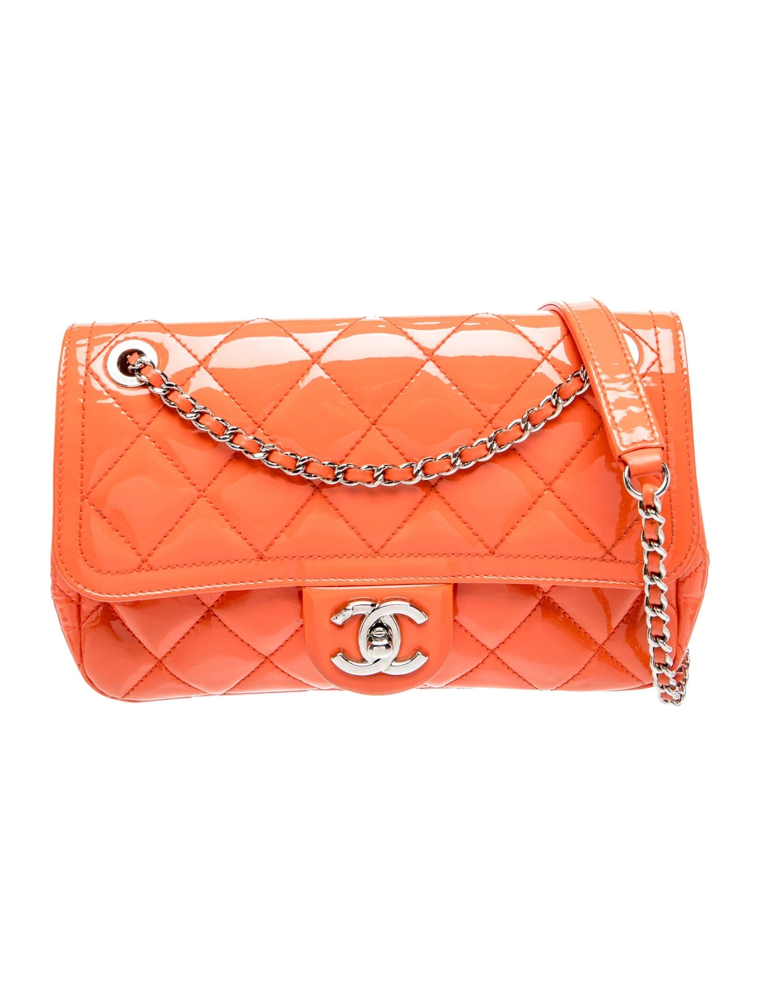 Small Coco Shine Flap Bag