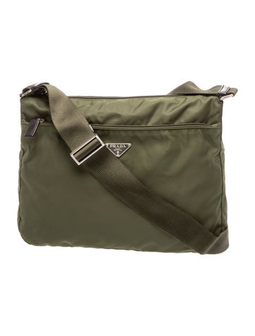 Tessuto Nylon Messenger Bag