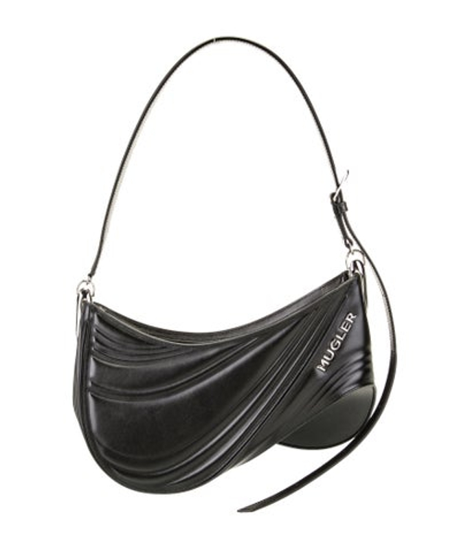 Mugler Leather Hobo