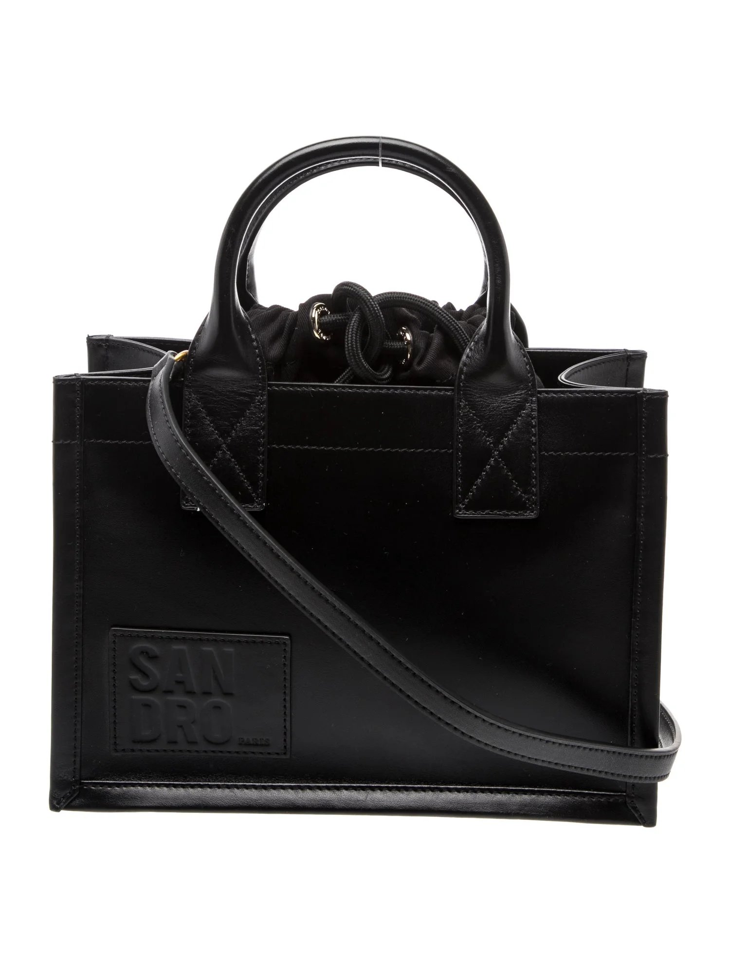 Leather Top Handle Bag