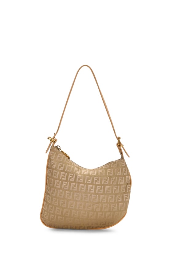 Beige Zucca Canvas Oyster Bag