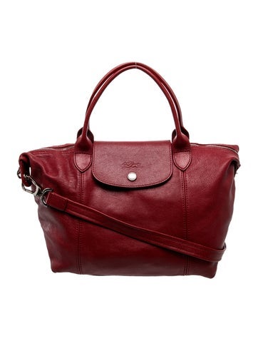 Leather Top Handle Bag