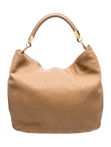 Leather Vintage Saint Laurent Roady Leather Hobo Bag