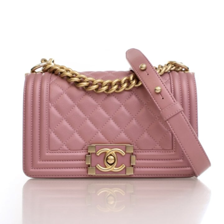 Chanel Small Calfskin Boy Bag