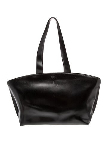 Leather Top Handle Bag