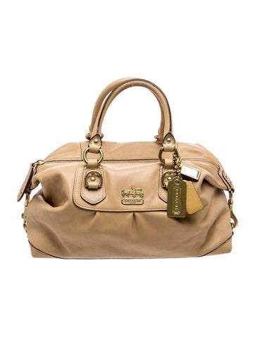 Leather Top Handle Bag