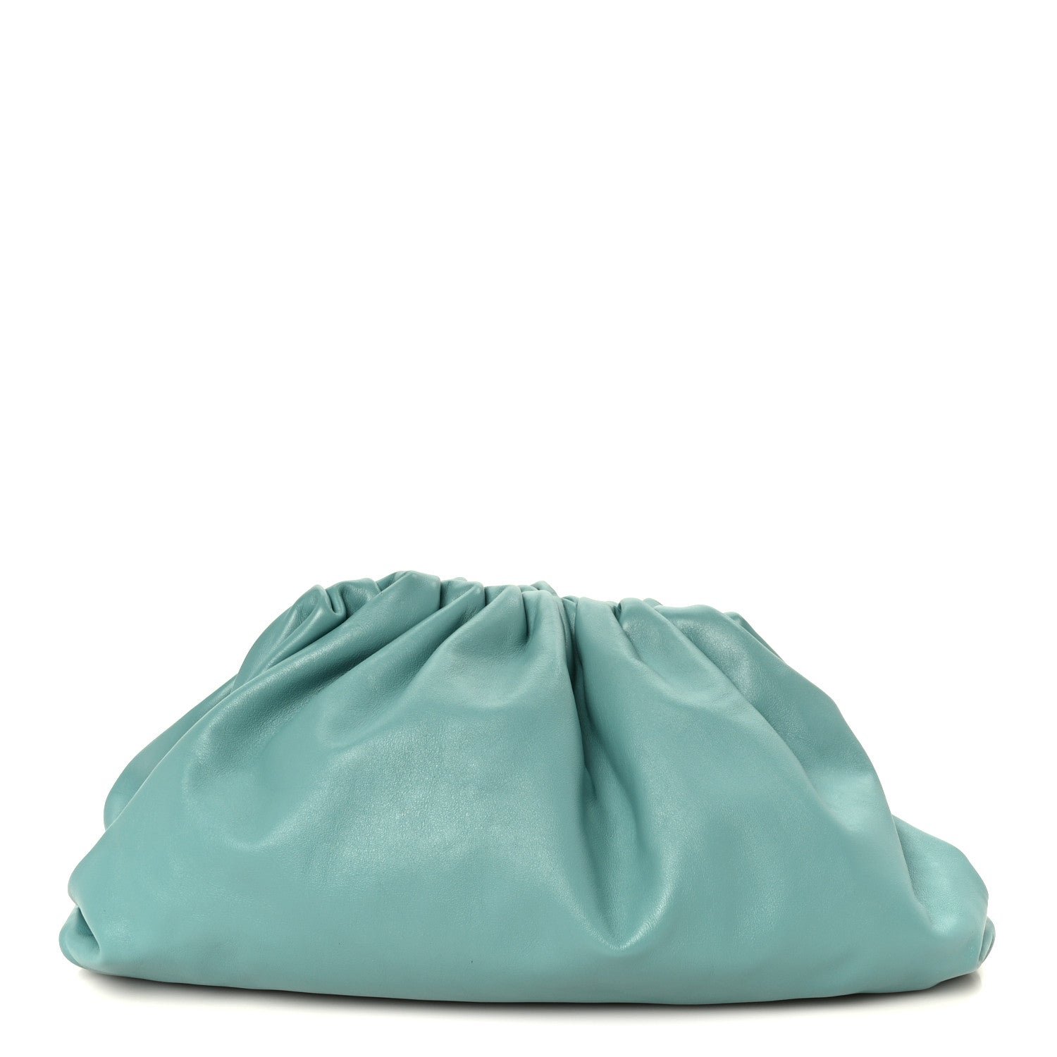 Bottega Veneta Smooth Butter Calf The Pouch Oversized Linoleum