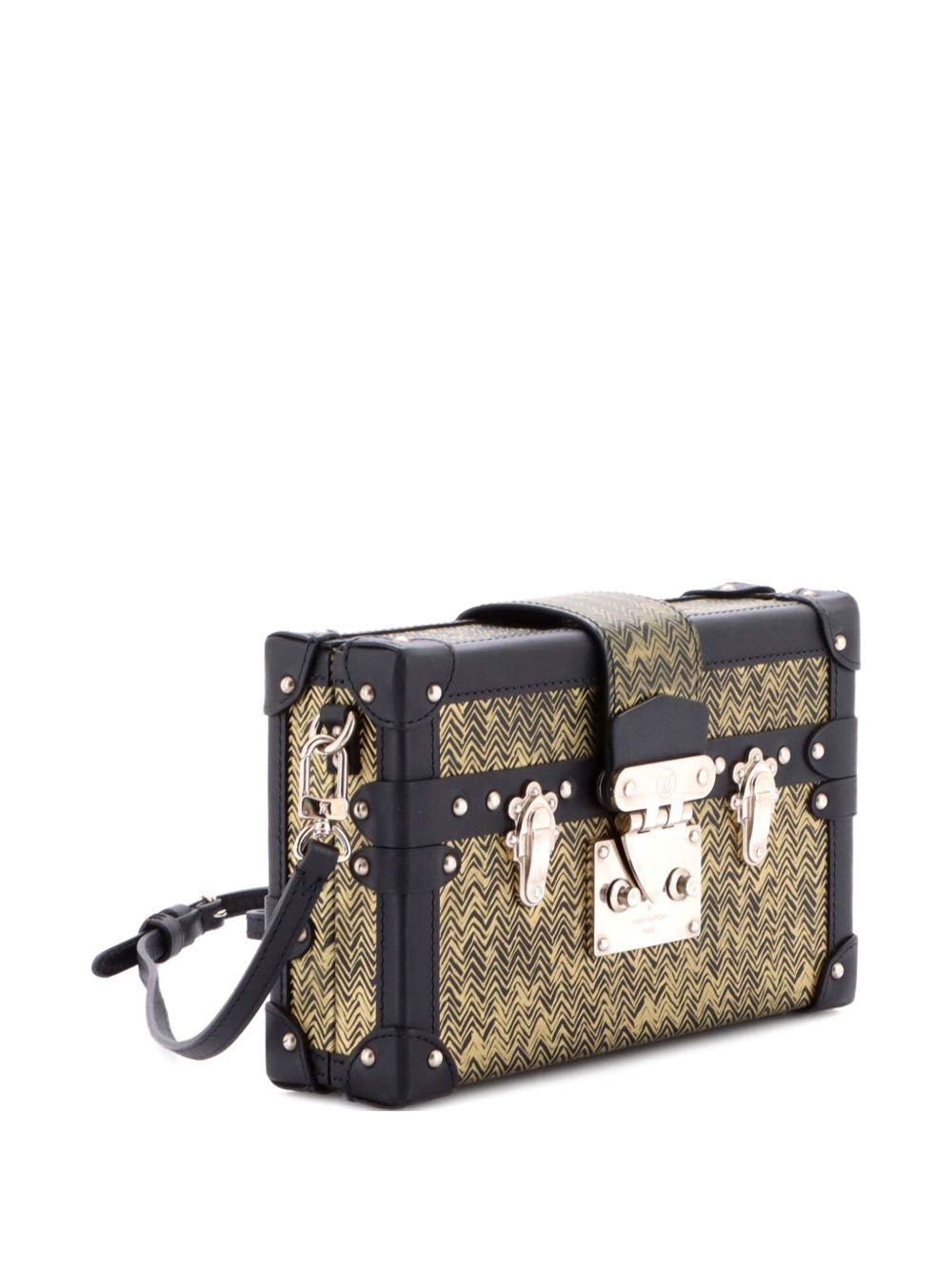 Petite Malle Handbag Limited Edition Printed Leather shoulder bag