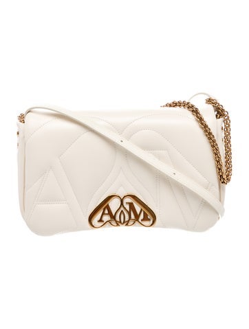 Alexander McQueen Leather The Seal Cross Body Bag Mini