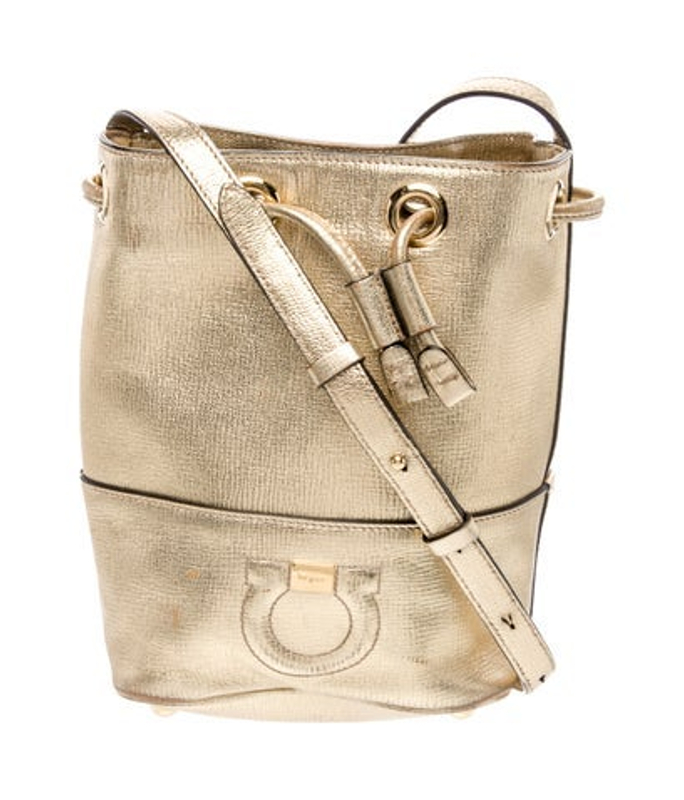 Salvatore Ferragamo Ferragamo Leather Bucket Bag