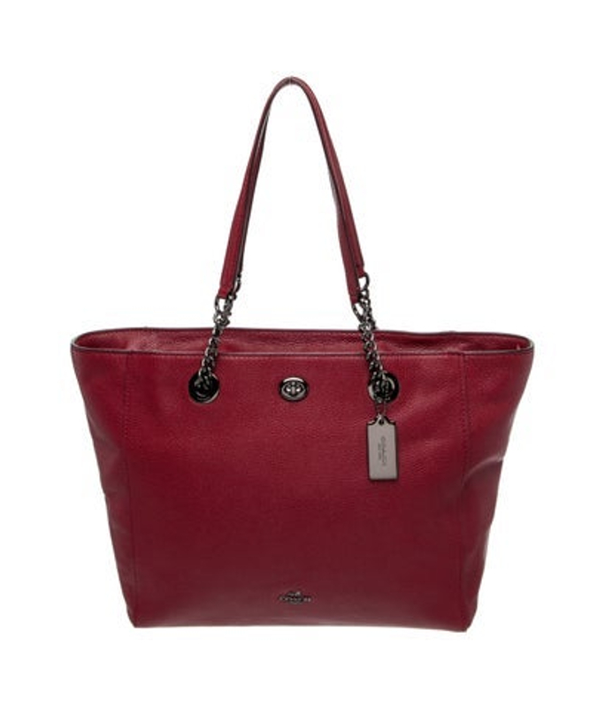 Coach Leather Tote