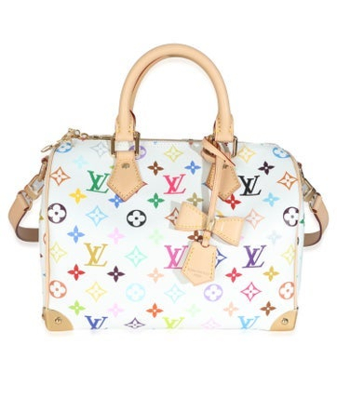 Louis Vuitton Vuitton Multicolore Monogram Speedy 25 W Tags