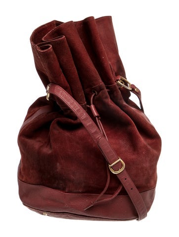 Suede Suede Bucket Bag