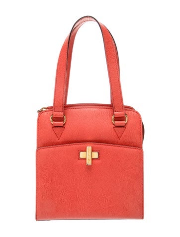 Leather Top Handle Bag Vintage