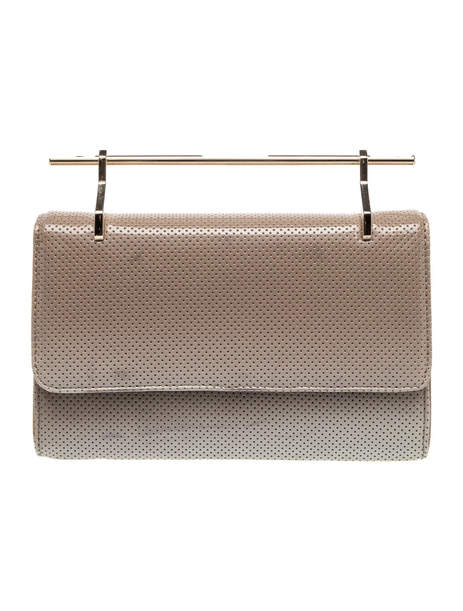 M2Malletier Leather Top Handle Bag
