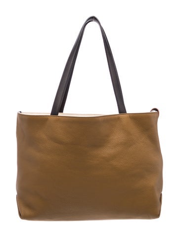 Loro Piana Leather Reversible Tote