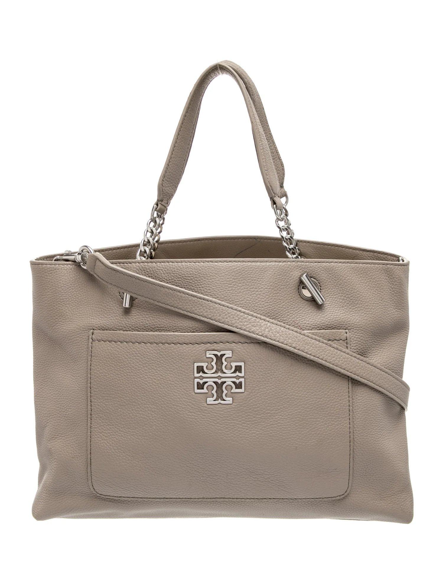 Leather Top Handle Bag