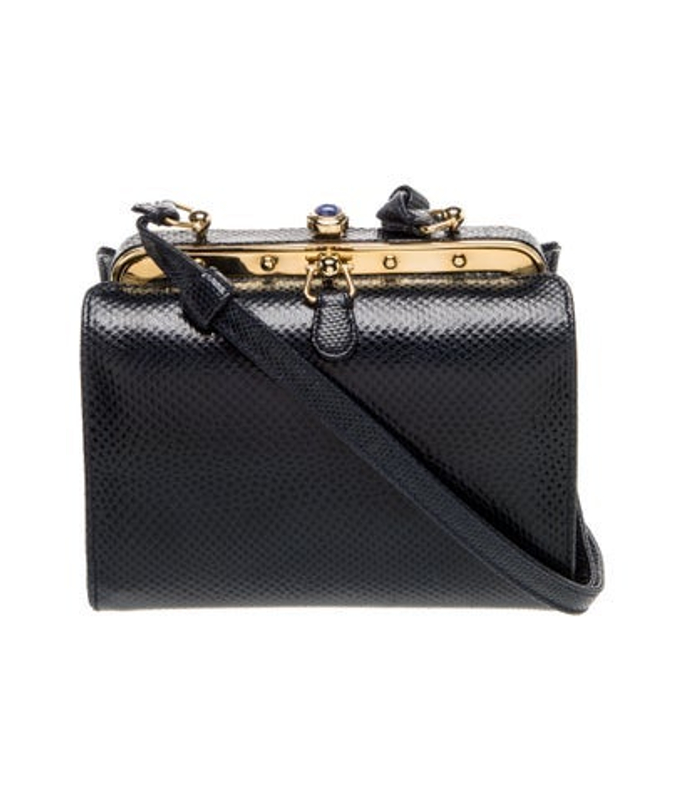 Judith Leiber Leiber Snakeskin Shoulder Bag