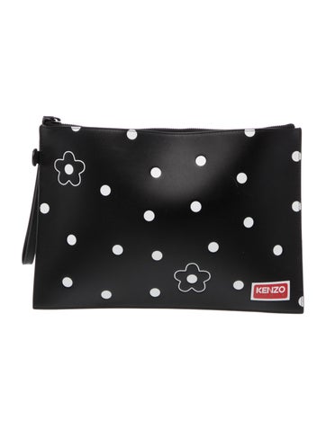 Kenzo Leather Clutch