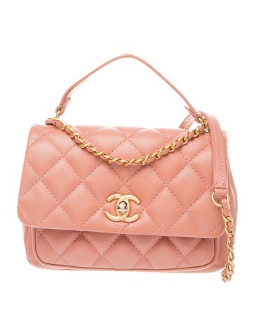 Quilted CC Handle Bag