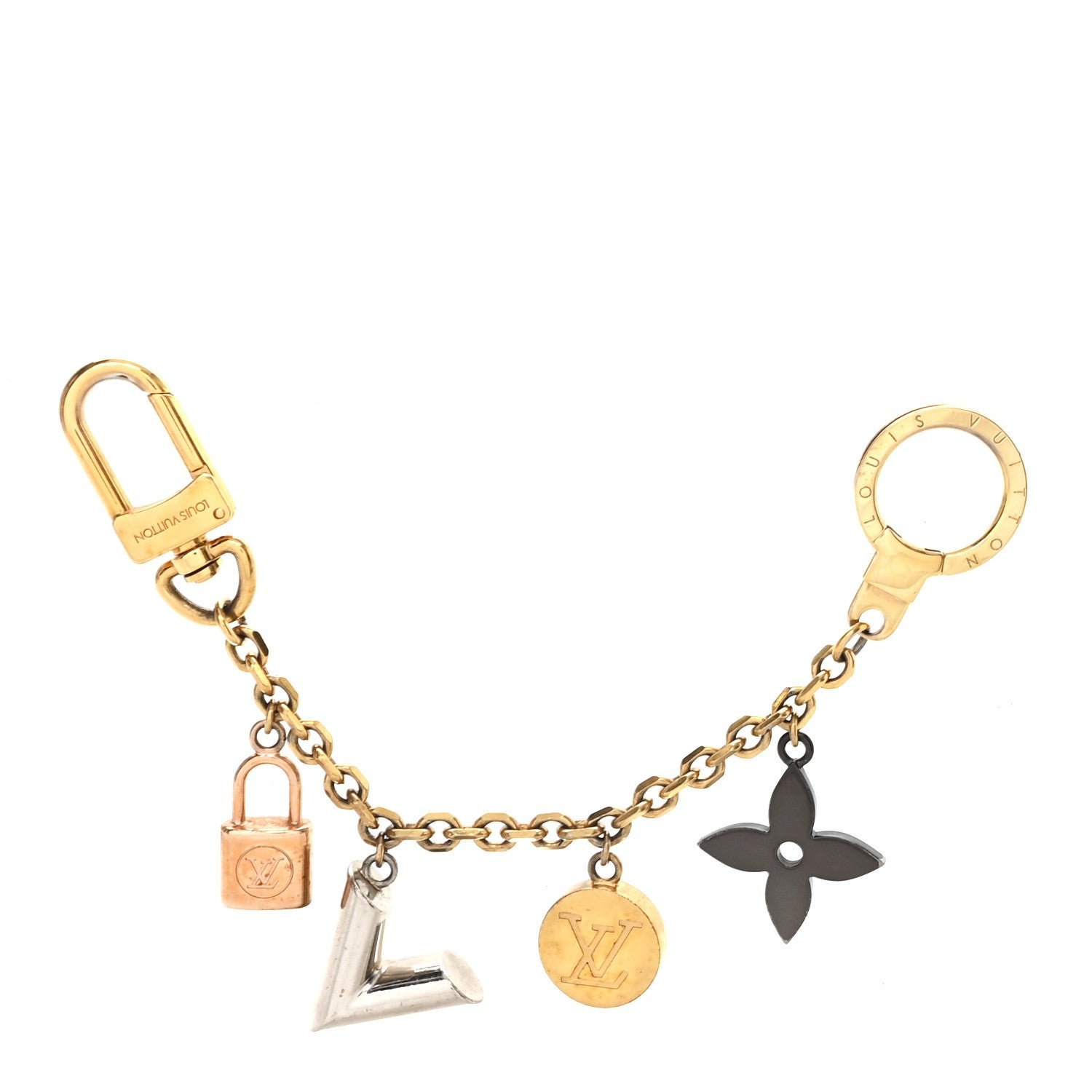 Louis Vuitton Metal Kaleido V Bag Chain Charm