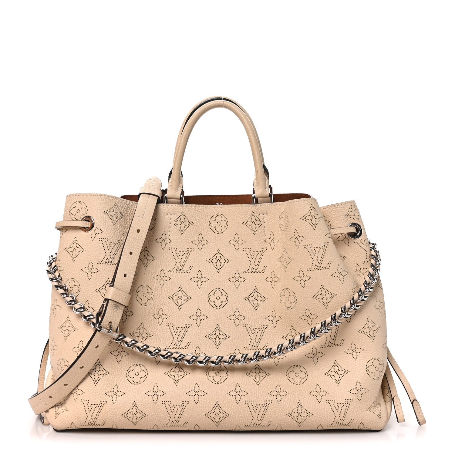 Louis Vuitton Mahina Bella Tote  Creme Beige