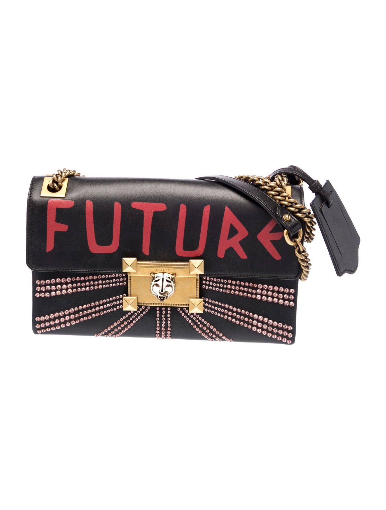 Feline Head Shoulder Bag