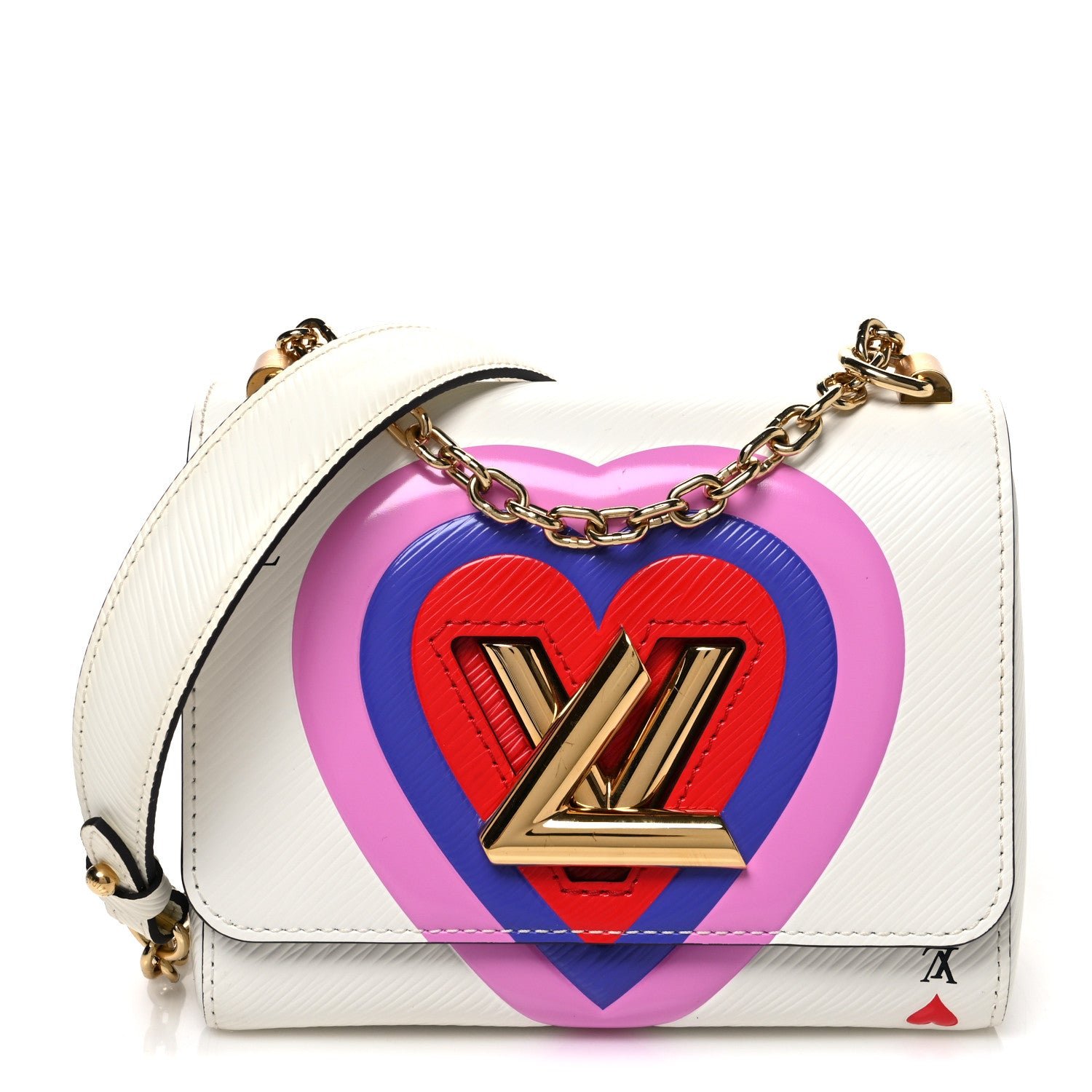 Louis Vuitton Epi Game On Twist PM White
